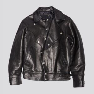 $3300 Brand New R13 Asymmetric Snap Biker Jacket Size medium